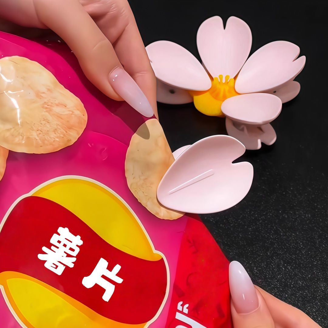 Sakura Magnetic Clip Creative  - Food Storage Of Plants ulasan dan harga