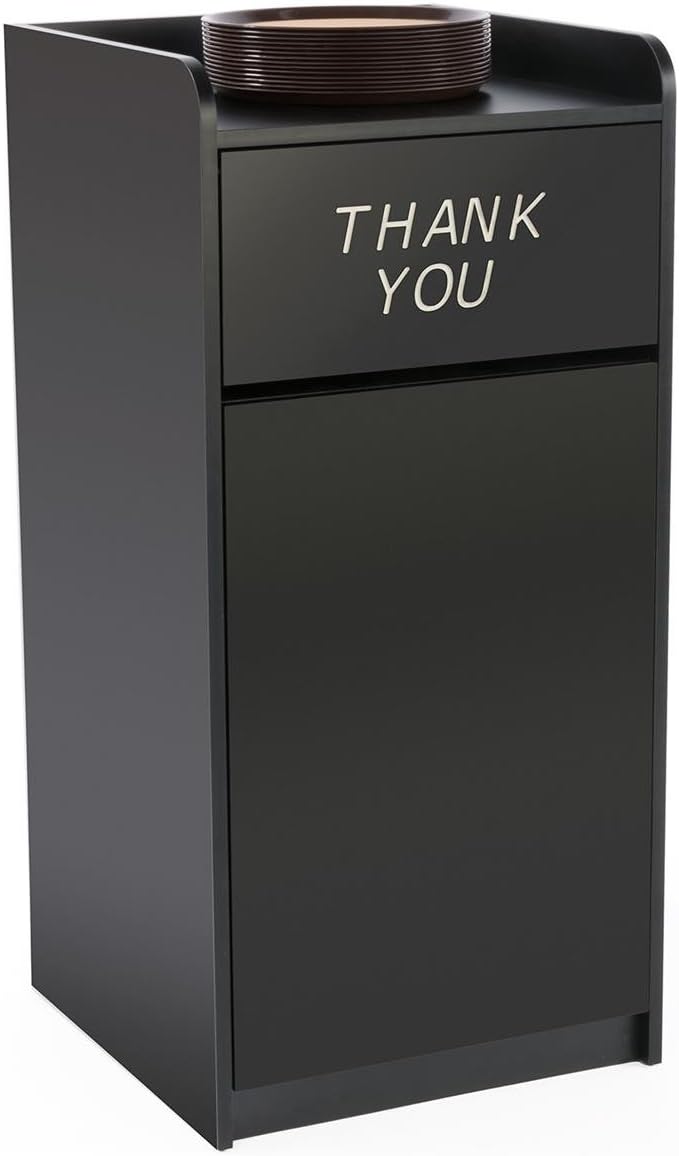36‑Gallon Commercial Trash Bin - Food Storage Management ulasan dan harga