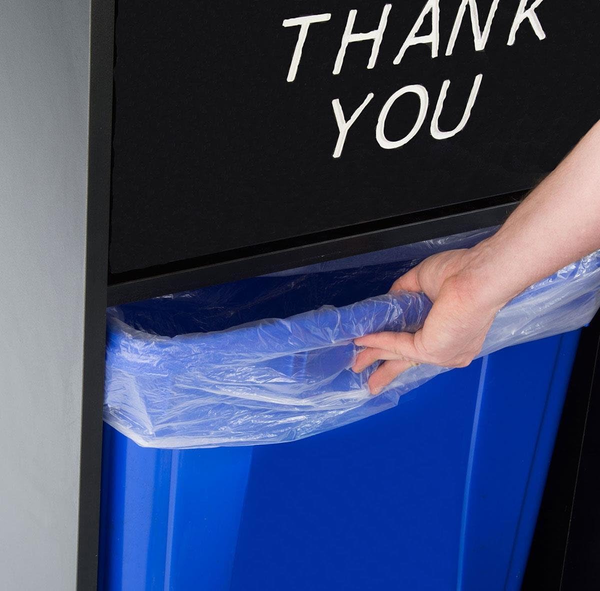 36‑Gallon Commercial Trash Bin - Food Storage Management ulasan dan harga