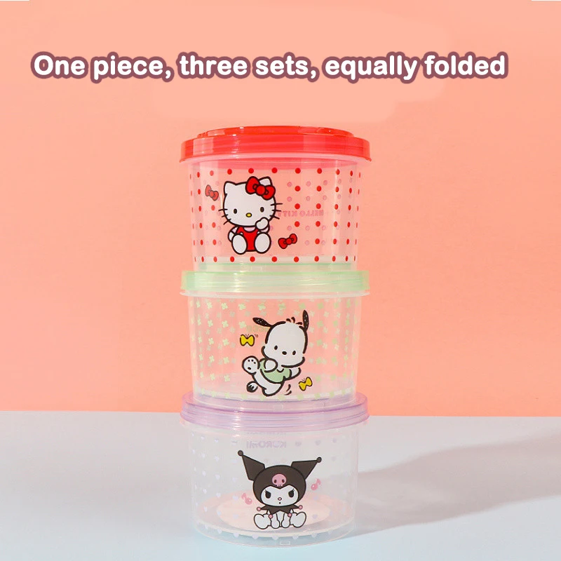 Kitty Bento Box Set 3 Pieces C - Food Storage Kits ulasan dan harga